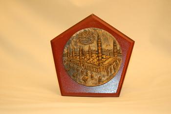 Wooden Frame ,City of Mecca - Click Image to Close